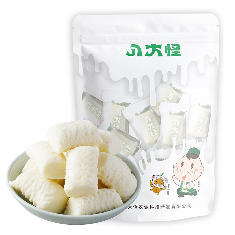新疆奶疙瘩八大怪正宗奶制品手工特产甜酸奶酪袋装奶块奶醇零食
