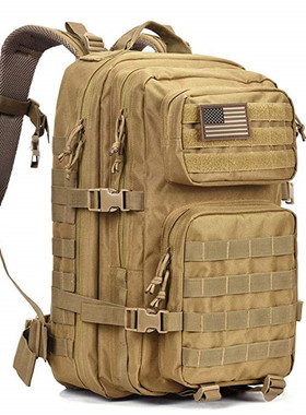 户外战术背包攻击包大容量防水作战登山旅游包徒步双肩运动背包男