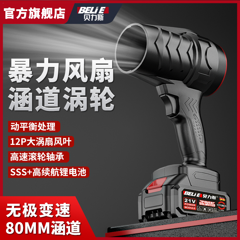 贝力斯大功率鼓风机工业吹风机