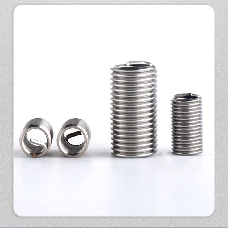 正宗304不锈钢钢丝牙套/钢丝螺套/螺纹护套M3M4M5MV6丝锥安装工具