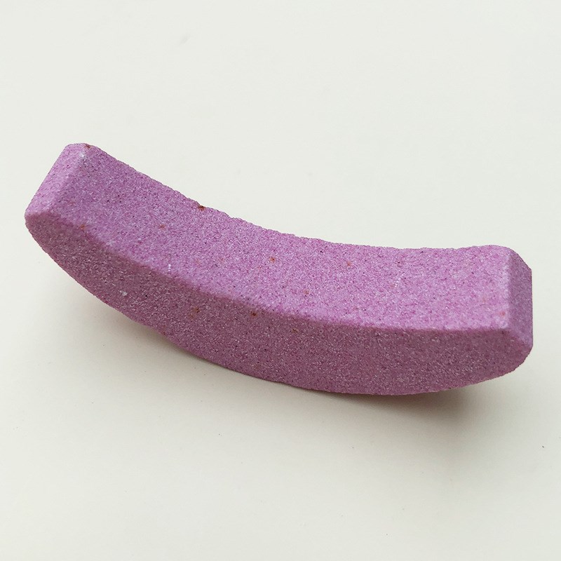 粉色月牙型磨链器磨刀石通w用款木工电锯链锯磨刀器磨石磨链石