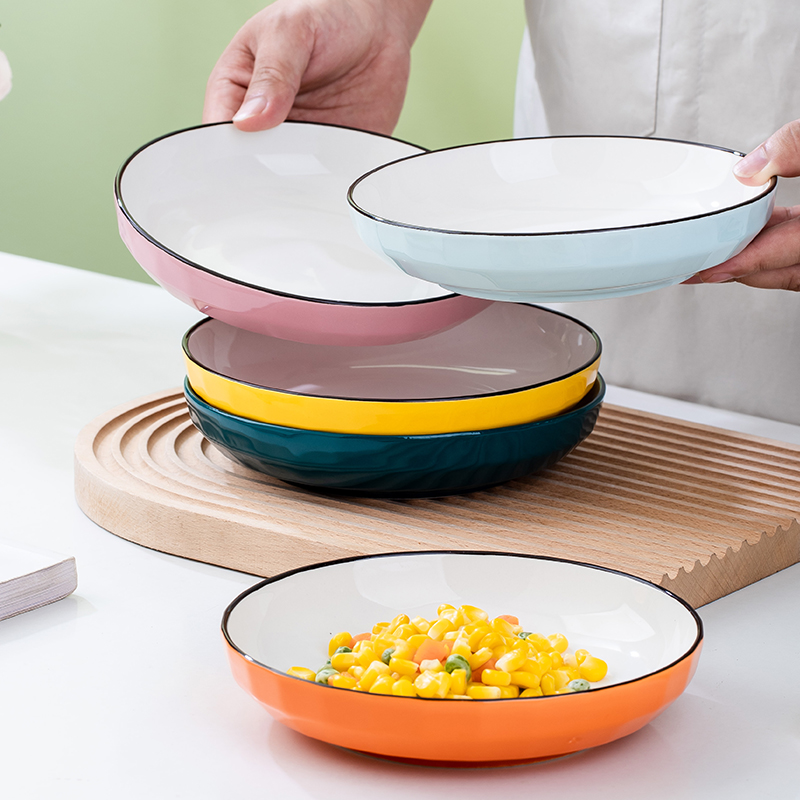 多彩家用区分菜盘个性盘子