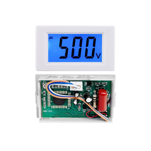 500V电压调显示屏液晶数显表头3线D85 交流0 调压器数字电压表
