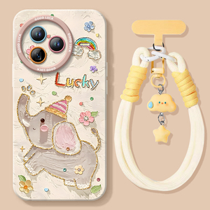 适用小米civi5pro新款手机壳Xiaomi civi3镜头全包civi4pro防摔带挂绳civi2高颜值civi硅胶软壳高级感保护套