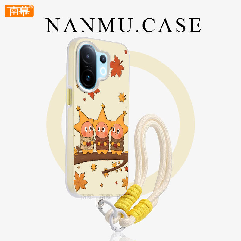 三个星星人适用vivos30promini手机壳s20pro高级磨砂s19/s18二合一