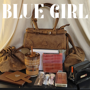 3ce秋冬棕色法棍包邮差包圆筒包杯子化妆刷周边配饰镜子唇釉眼影