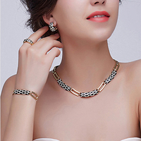 LIFFLY WOMEN Dubaii Jewelry Sets Luxury Bridal Nigerian Weddi