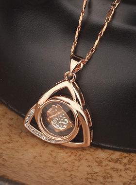 香港时来运转项链吊坠十