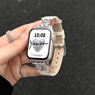 适用vivowatchgt表带女款vivowatch5新款轻奢真皮高级小众手表带