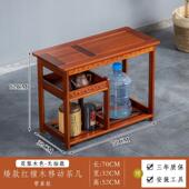 小茶台茶几客厅沙发边柜桌子烧水壶架家用角几边几花架实木茶水柜