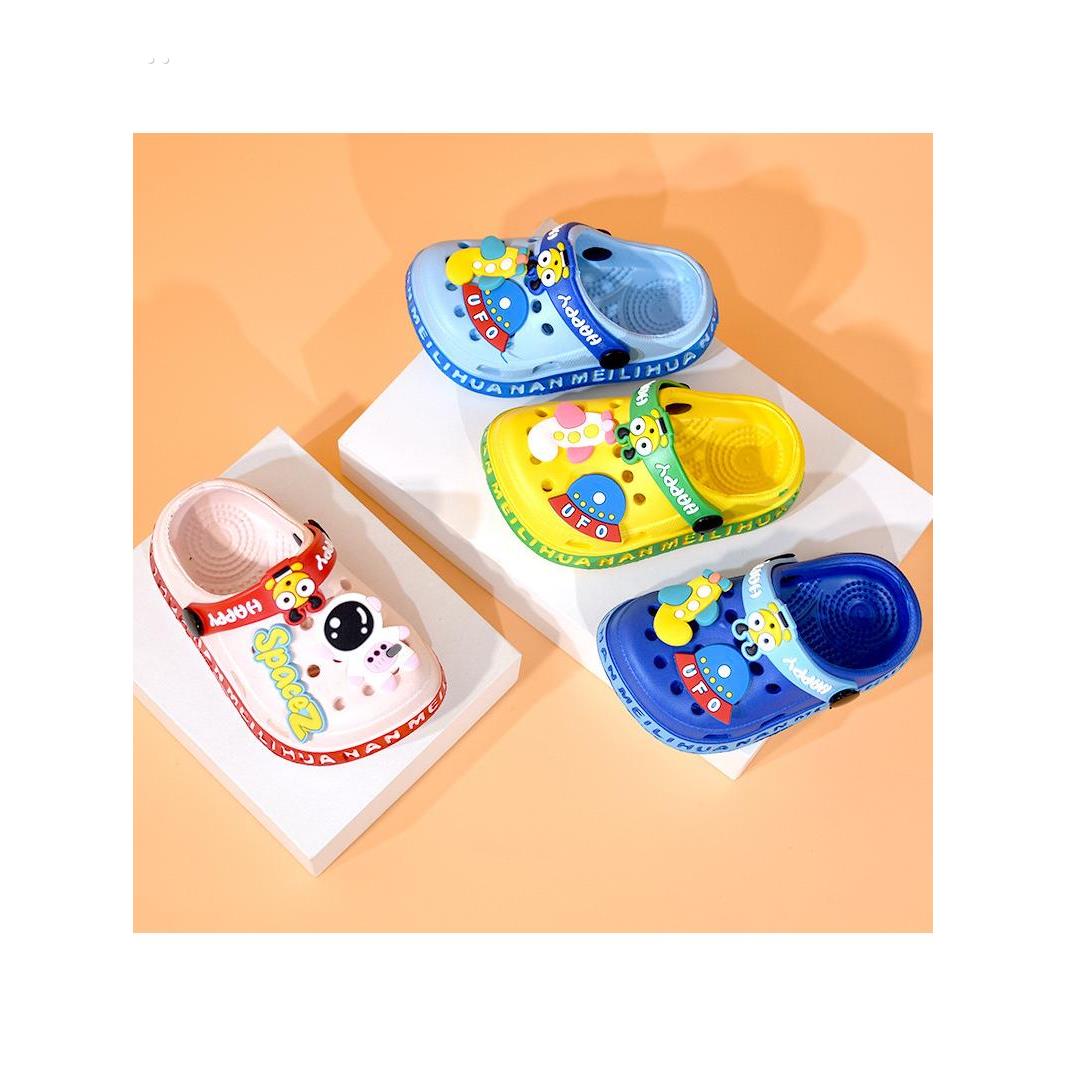 儿童拖鞋夏季2025新款防滑1-3岁小孩宝宝婴幼儿洞洞鞋男女童凉拖2