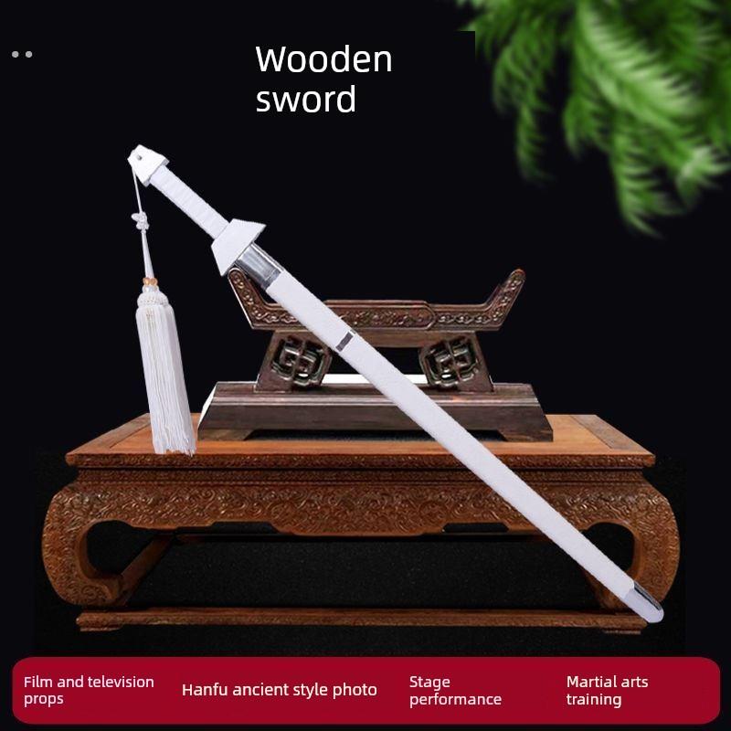 剑古风仙女骑士剑古风道具女仙女玩具宝剑木剑表演舞台道具戏剧剑