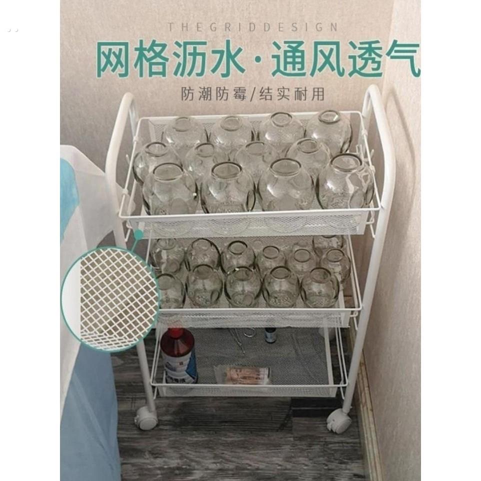 火罐推车理发店推车美容小推车美容院专用置物架多功能三层工具车