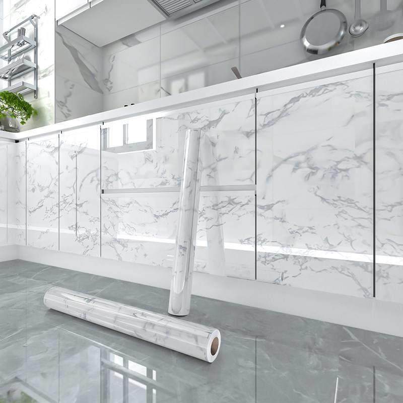 橱柜贴纸防水防潮壁纸家具翻新厨房柜子防油柜门防霉加厚墙纸自粘,家装主材,PVC墙纸,淘宝优惠券,粉丝福利购,淘宝优惠卷