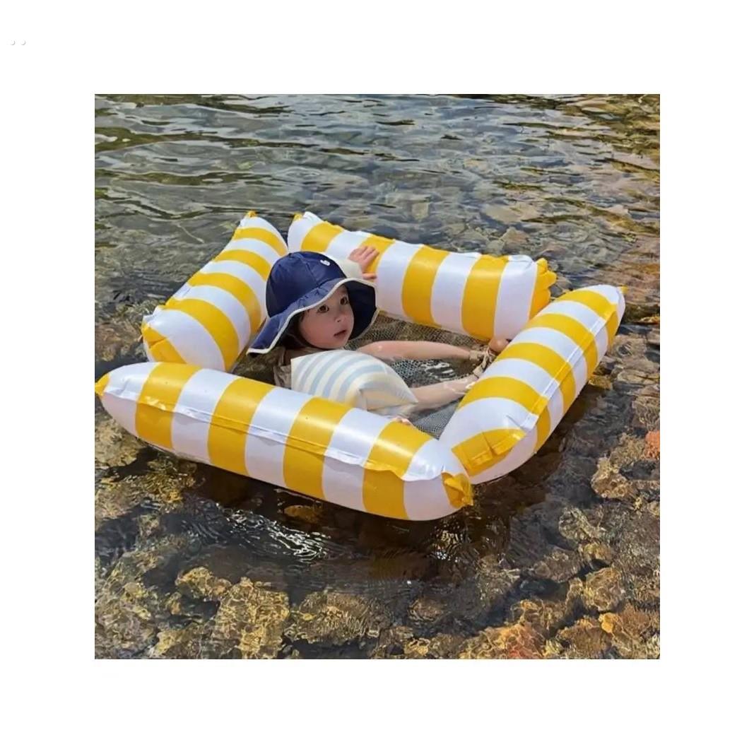 游泳圈浮床儿童充气浮排躺椅水上漂浮神器宝宝坐圈海边玩水装备