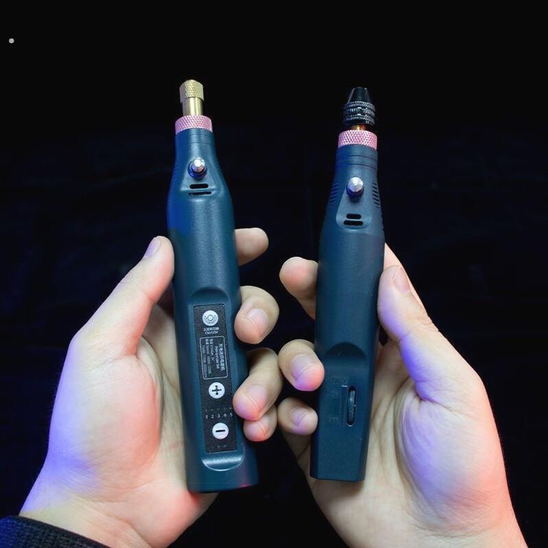 电磨机手持小型充电迷你电动打磨机玉石木材雕刻工具切割抛光电钻