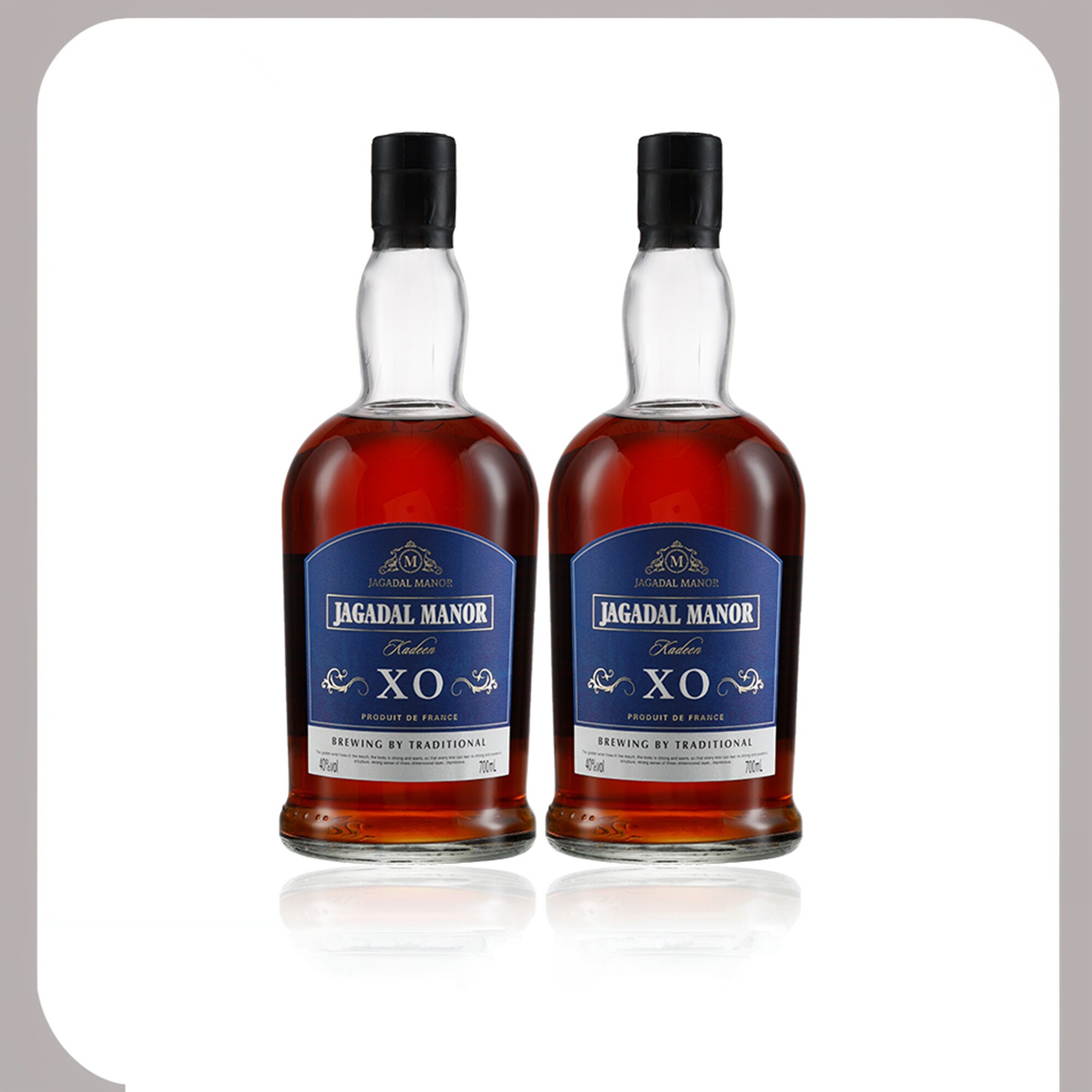 法国原酒进口XO正品白兰地干邑洋酒基酒调配可乐桶高度福利款烈酒