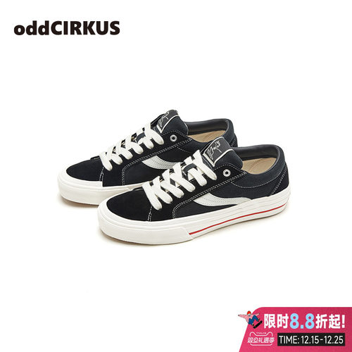 oddCIRKUS街头潮流帆布滑板鞋