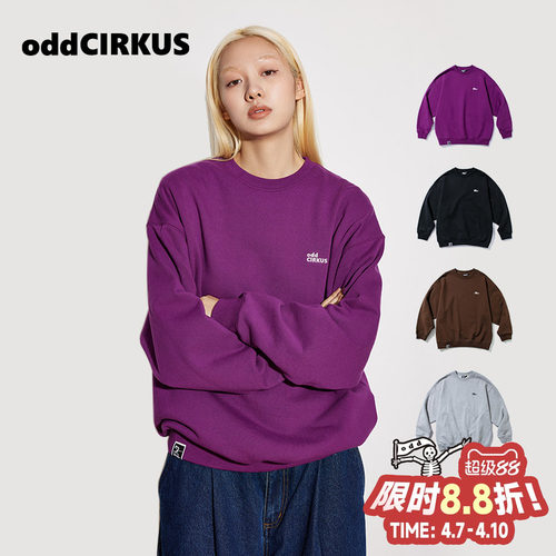 oddCIRKUS复古圆领卫衣