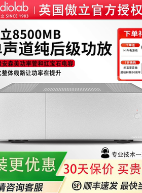 Audiolab傲立8500MB单声道后级功放机大功率家用高保真音响功放
