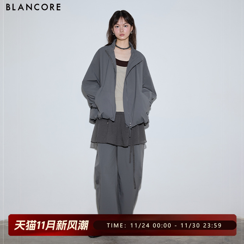 BLANCORE立领宽松廓形外套