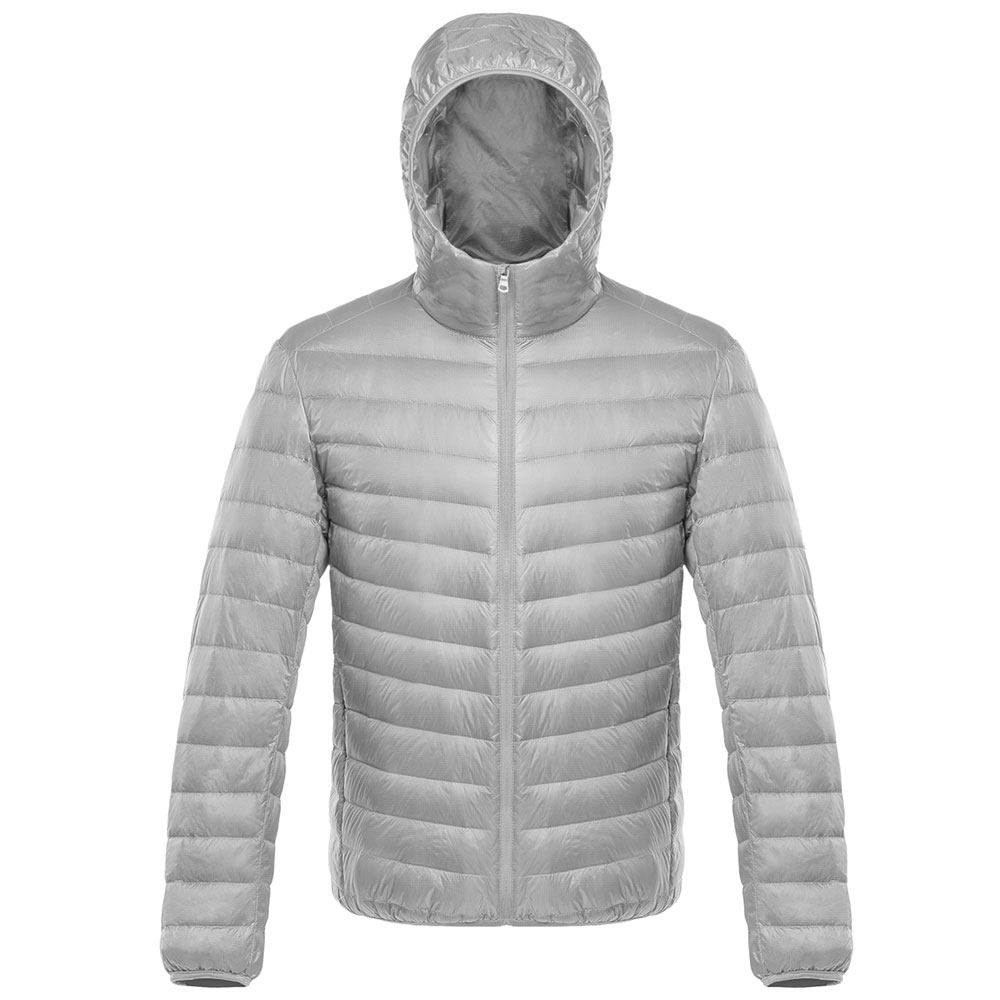 Mens Winter Thermal Down Jacket Ultra Light Coats 青年羽绒服
