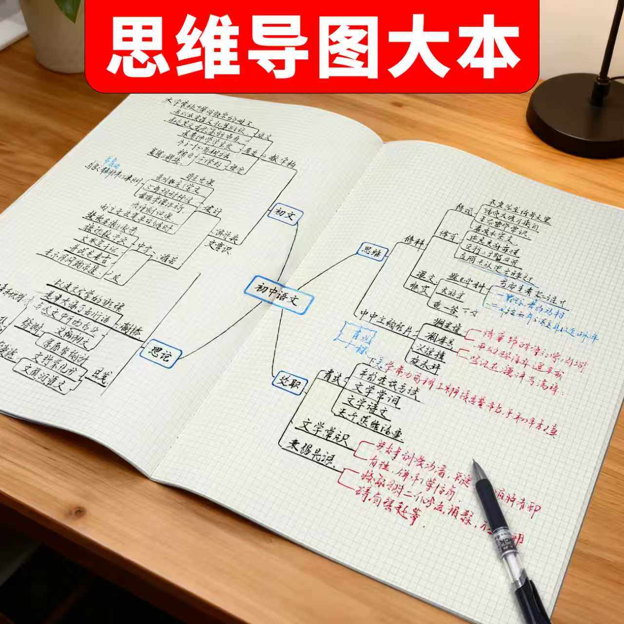a3牛皮纸面思维导图大本子笔记本图片