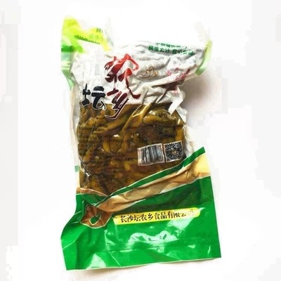 湖南土特产 坛农乡泡青辣椒1000g 尖辣椒坛子菜 酒店特色菜包邮