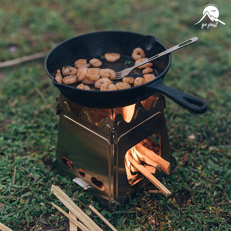 便携简易焚火炉露营烧烤小焚火架