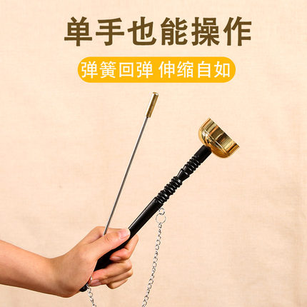 橡胶引磬敲击佛堂寺庙用品磬纯手工调音佛堂用品助念乐器直柄引磬