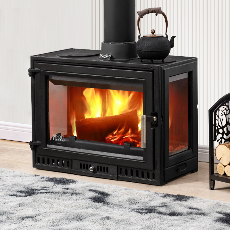 柴慕森真火燃木壁炉家用取暖柴炉