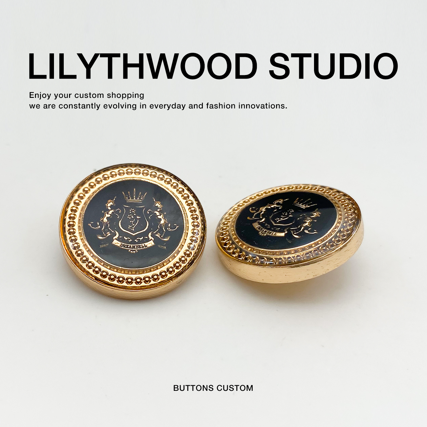 高端精致时尚纽扣扣子