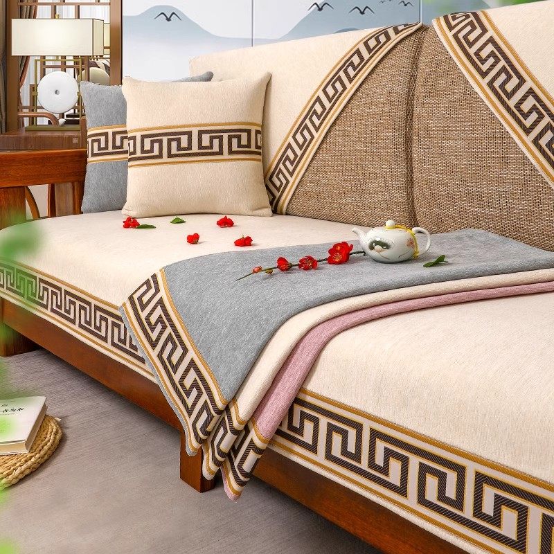 雪尼尔沙发垫轻奢四季通用全包防滑沙发套罩简约现代皮坐垫子盖布,居家布艺,沙发垫,淘宝优惠券,粉丝福利购,淘宝优惠卷