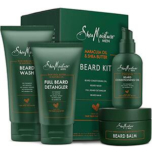 Shea Moisture Beard Kit for Men Beard Wash Beard Balm Bea