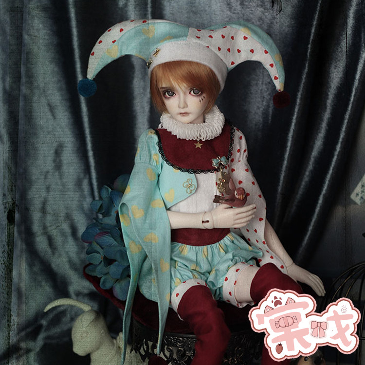 【棠戏BJD】衣服【天使小怪】ALM 4分乔克 鞋子 假发