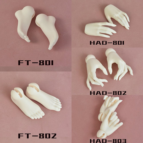 【棠戏BJD】手型配件【Evantasy唤想物语】68碧波体通用手脚 限时