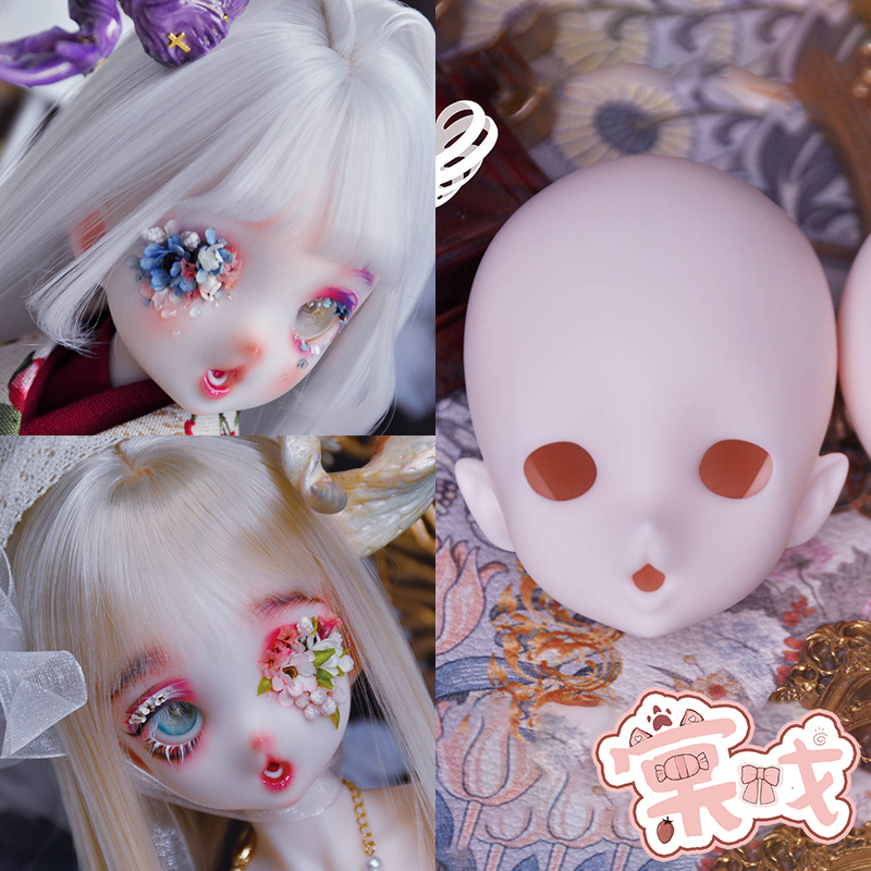 【棠戏BJD现货】素头单头【黑魔部】Titian 夏卡尔 4分 兽嘴 卡通