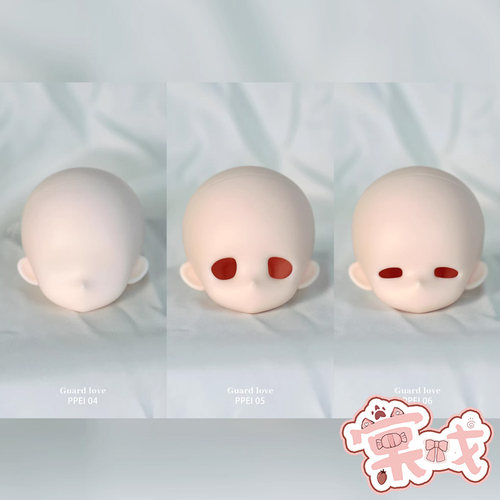 【棠戏BJD】素头单头【GL】1/4 4分戳6分 PPEI 040506 卡通头