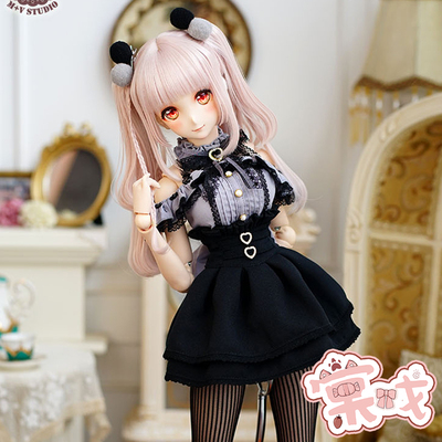 【棠戏BJD】衣服【喵屋】LACE 3分娃衣甜酷可爱DD DYASSDGR
