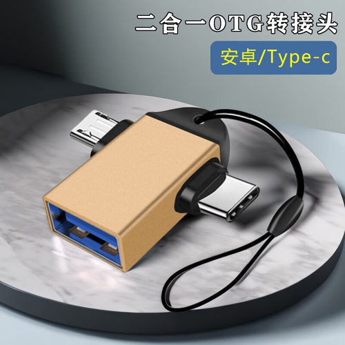 艾胜者二合一OTG转接头