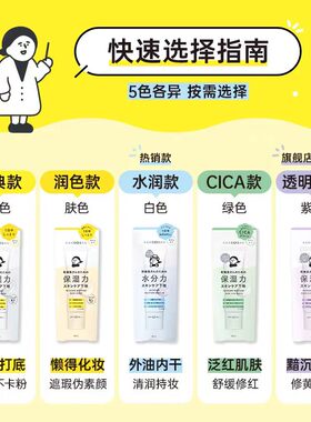 BCL碧芯珞高保湿妆前乳隔离无色