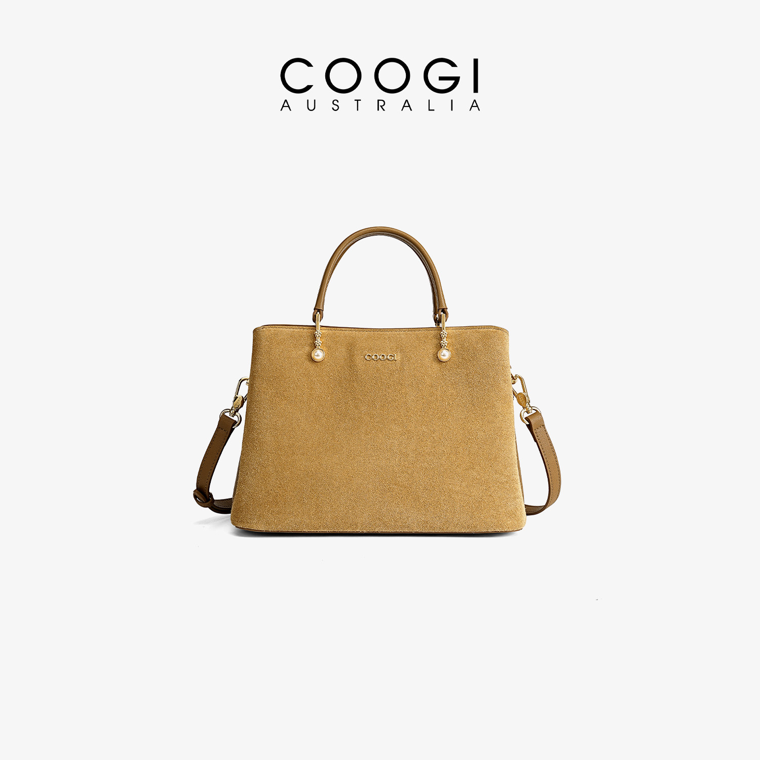 COOGI品牌单肩手提包大容量图片