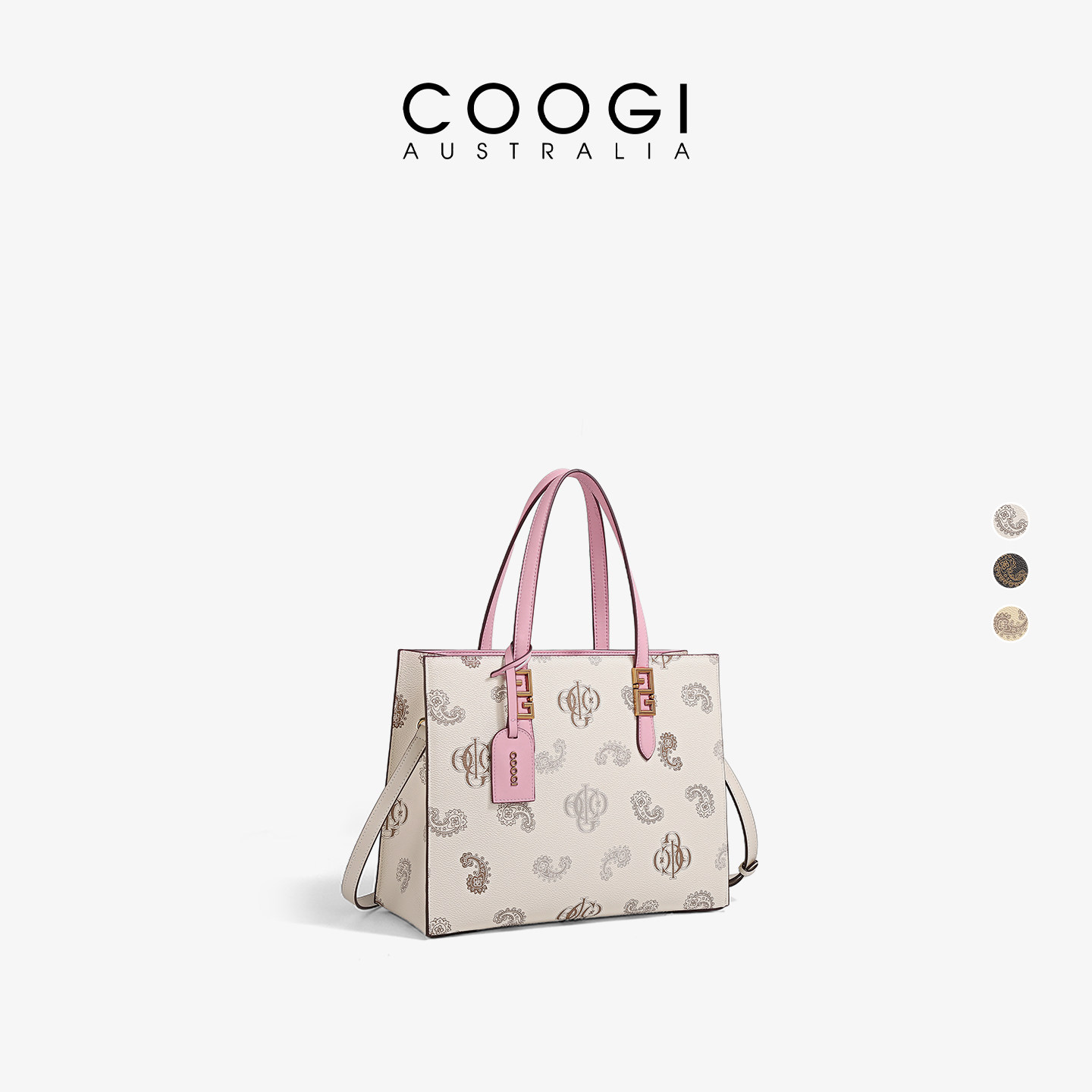 COOGI新款大容量托特包送礼图片