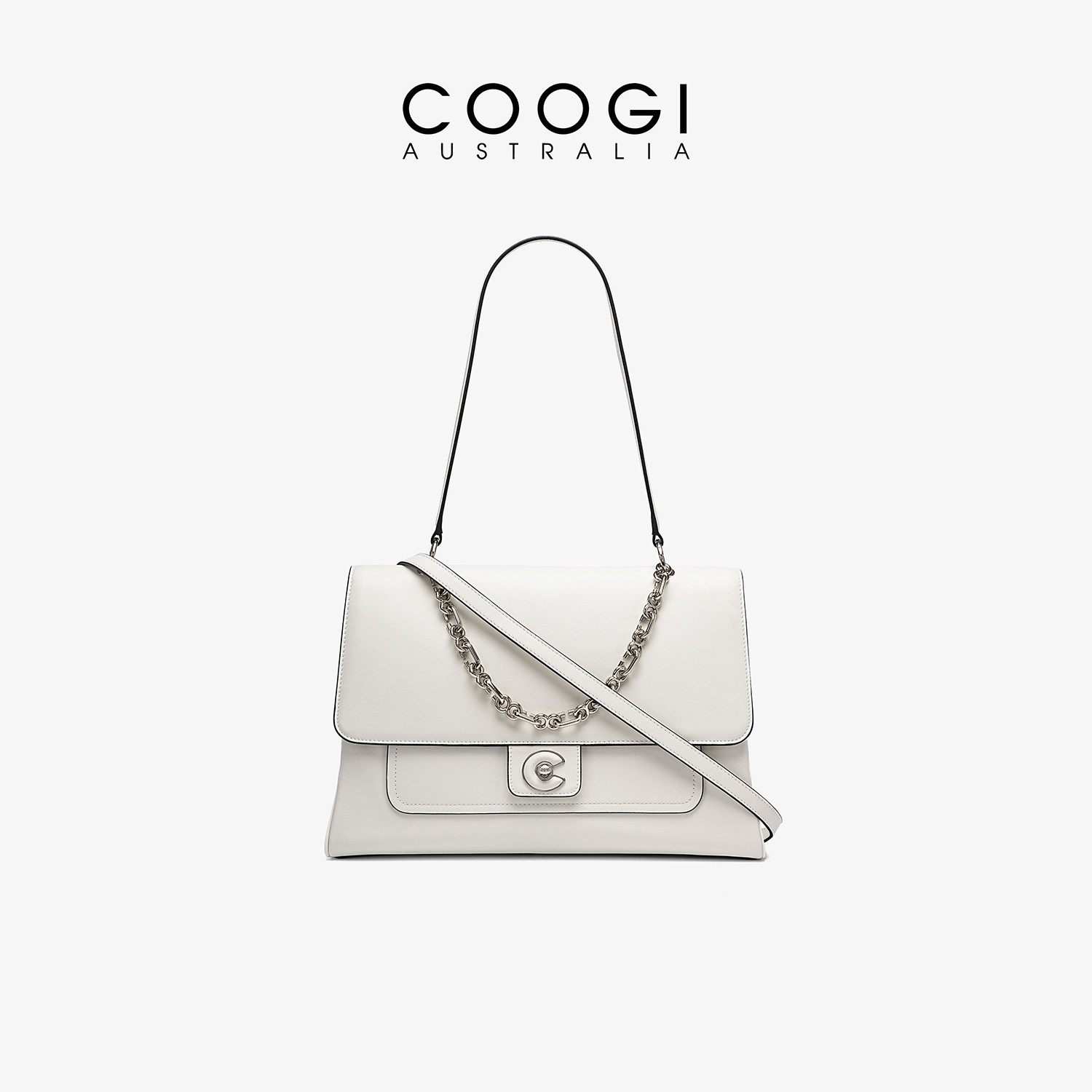 COOGI大容量女包邮差包图片