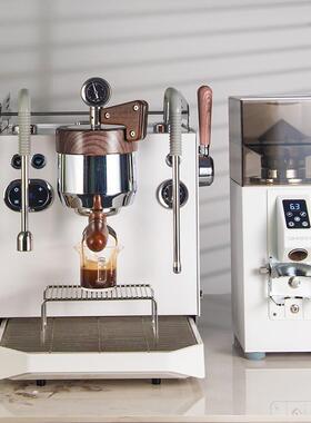 DHRON迪揽DR7109无极变压拨杆意式半自动咖啡机小型商家用奶茶店