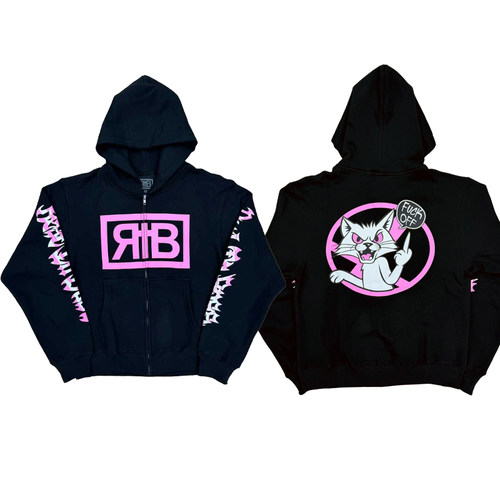 CHE REST IN BASS TOUR  HOODIE 印花会场限定拉链连帽外套帽衫