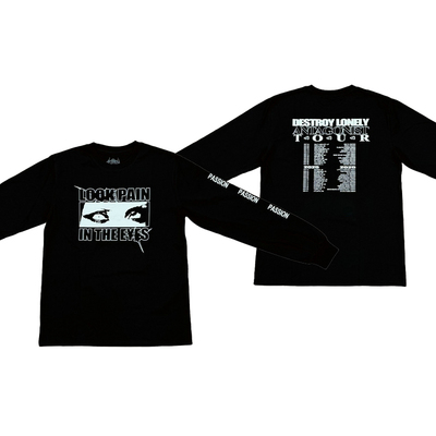Destroy Lonely 3 antagonist tour long sleeve 会场限定长袖T恤