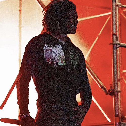 ken carson a great chaos tour hoddie 连帽拉链外套opium