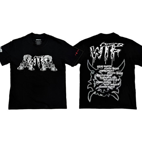 Ken Carson WTF tour merch t-shirt会场限定印花短袖T恤