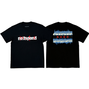NETTSPEND 2025 EARLY LIFE CRISIS MERCH 巡演限定短袖T恤